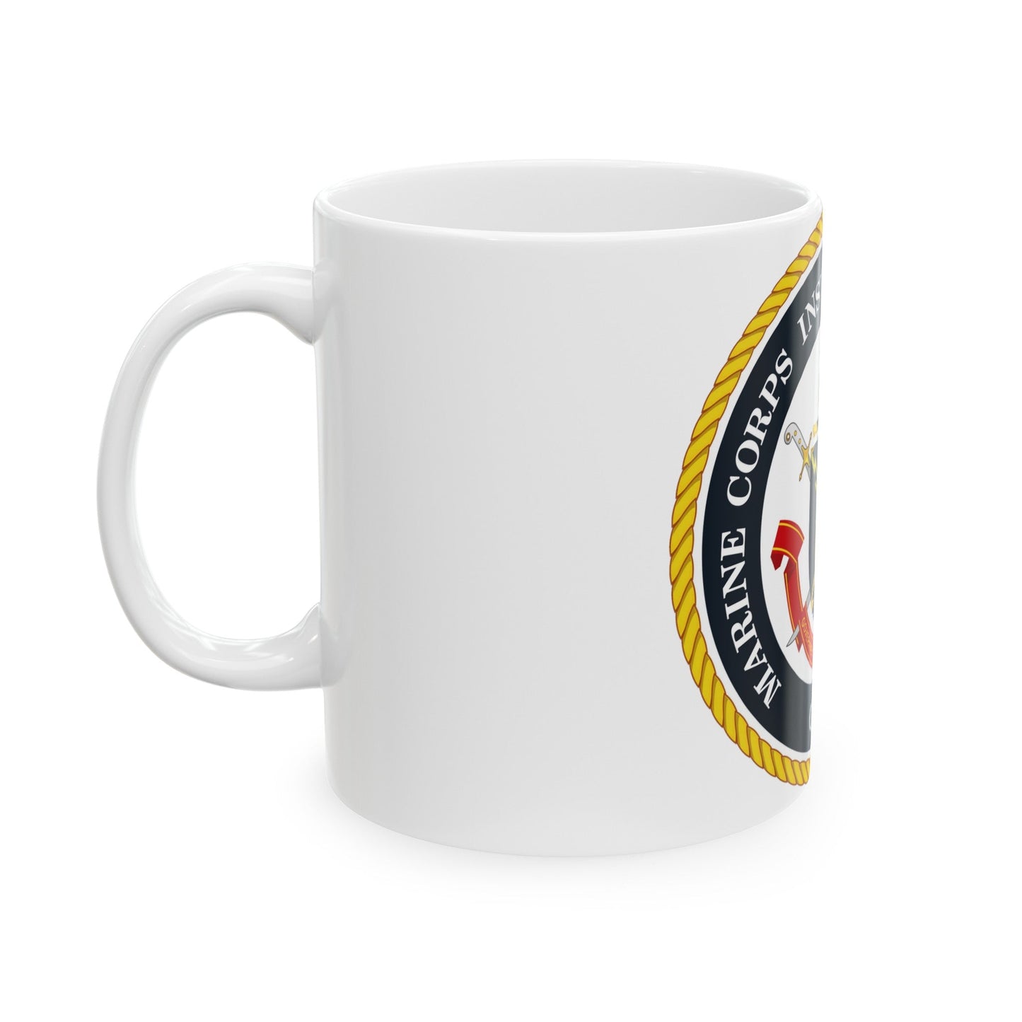 Marine Corps Installations Command Government and External Affairs (USMC) White Coffee Mug-The Sticker Space