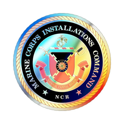 Marine Corps Installations Command National Capital Region (USMC) Holographic STICKER Die-Cut Vinyl Decal - The Sticker Space