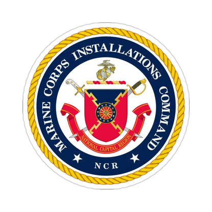 Marine Corps Installations Command National Capital Region (USMC) STICKER Vinyl Die-Cut Decal - The Sticker Space
