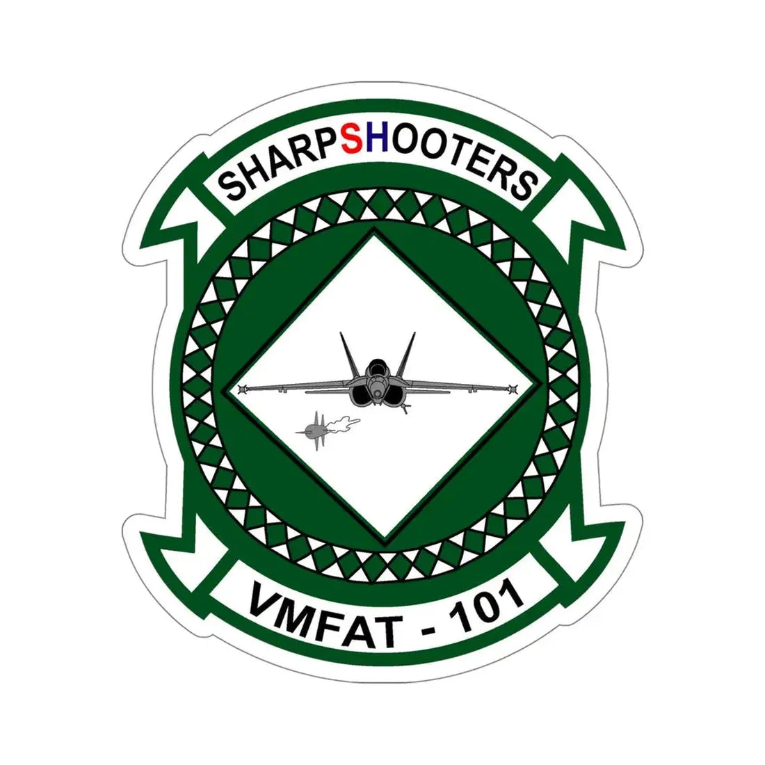 Marine Fighter Attack Training Squadron 101 VMFAT 101 (USMC) STICKER Vinyl Die-Cut Decal 5 Inch - The Sticker Space