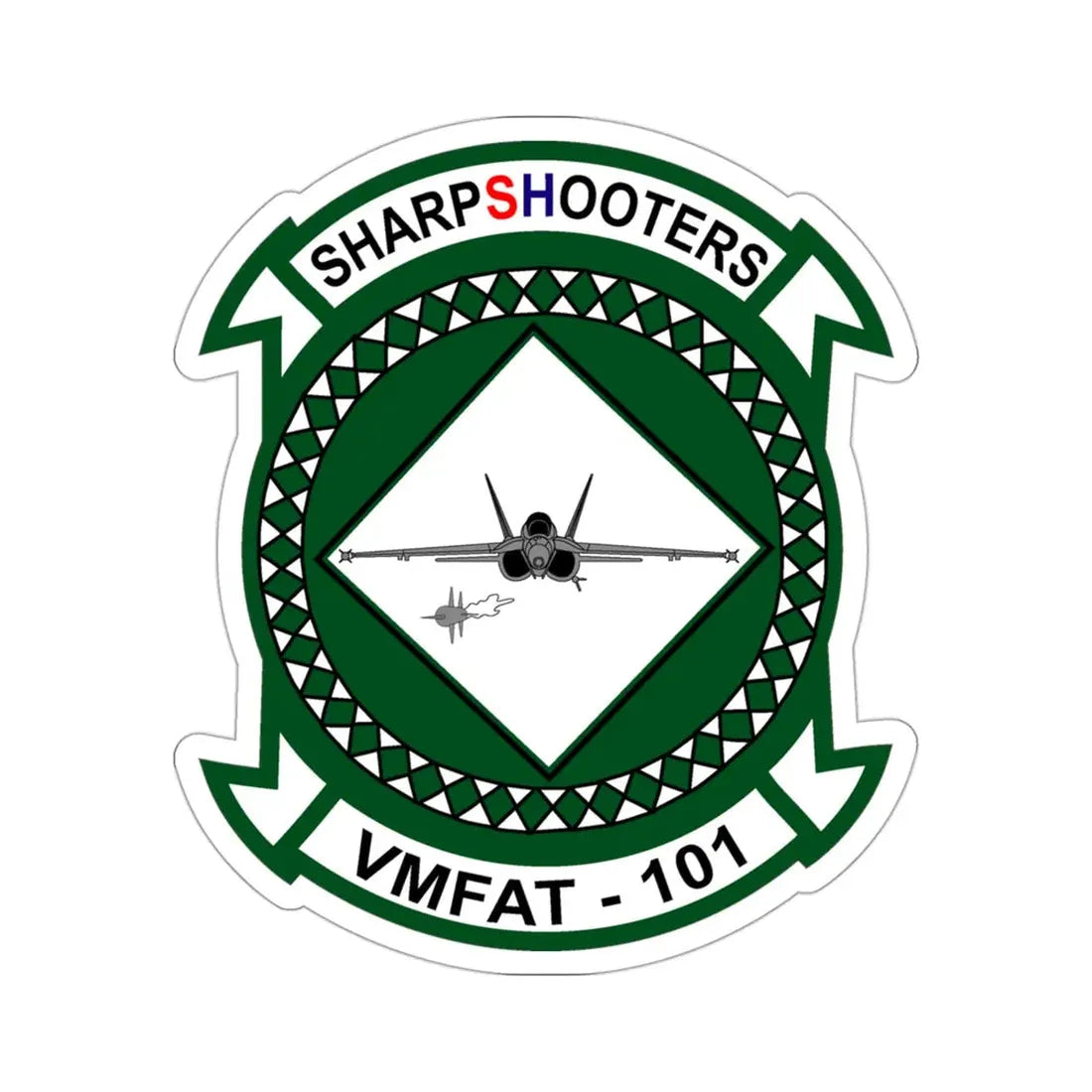 Marine Fighter Attack Training Squadron 101 VMFAT 101 (USMC) STICKER Vinyl Die-Cut Decal - The Sticker Space