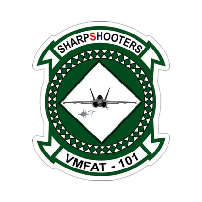 Marine Fighter Attack Training Squadron 101 VMFAT 101 (USMC) STICKER Vinyl Kiss-Cut Decal 2 Inch White - The Sticker Space