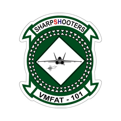 Marine Fighter Attack Training Squadron 101 VMFAT 101 (USMC) STICKER Vinyl Kiss-Cut Decal 4 Inch White - The Sticker Space