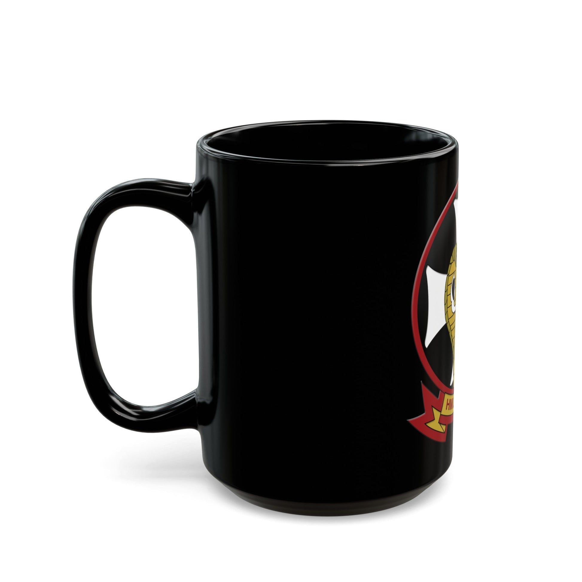 Marine Light Attack Helicopter Squadron 169 HMLA 169 (USMC) Black Coffee Mug-The Sticker Space