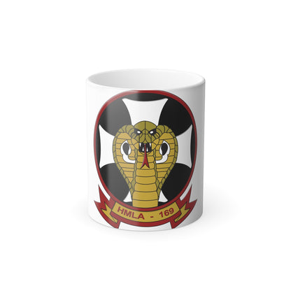 Marine Light Attack Helicopter Squadron 169 HMLA 169 (USMC) Color Changing Mug 11oz-11oz-The Sticker Space