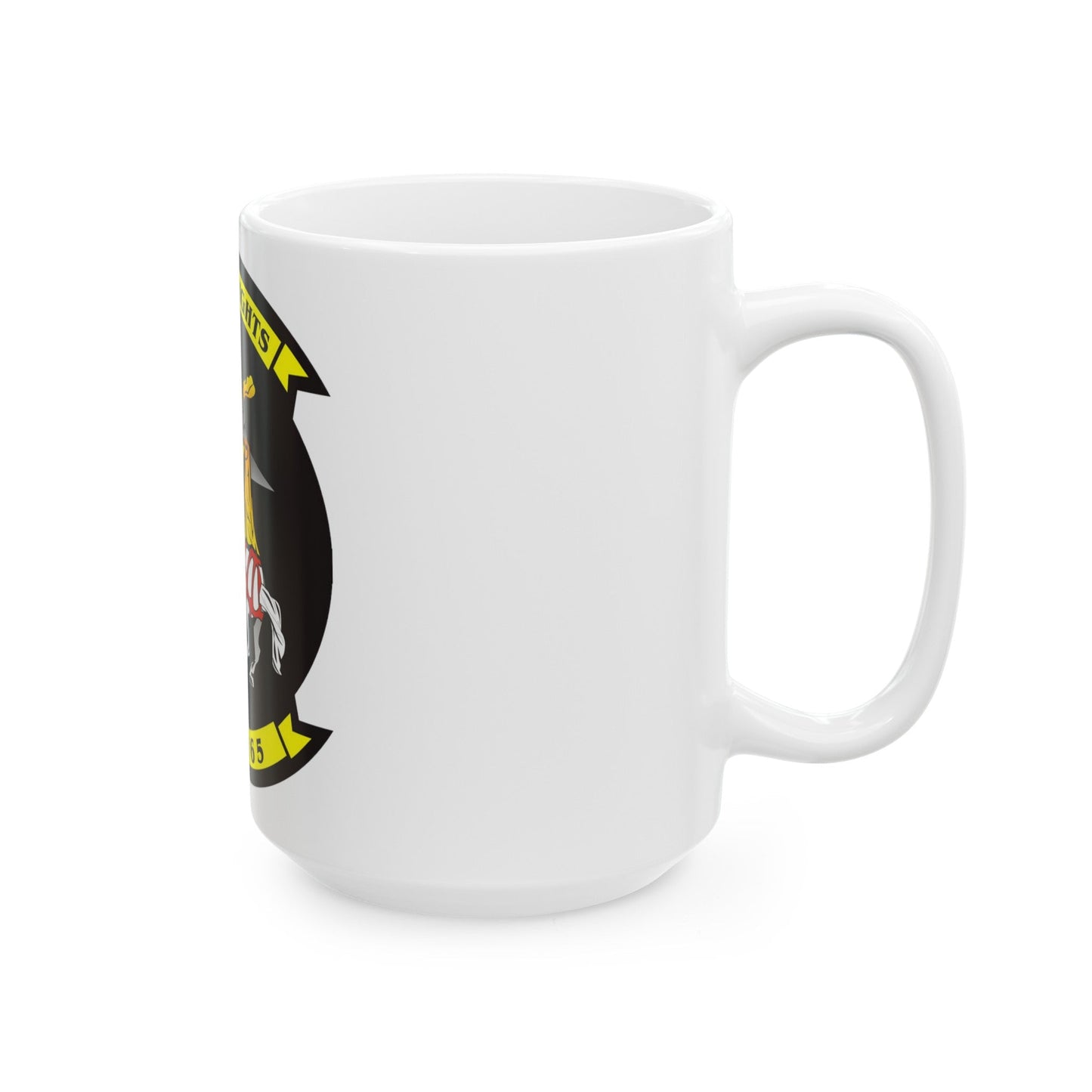 Marine Medium Tilt Rotor Squadron 165 VMM 165 (USMC) White Coffee Mug-The Sticker Space