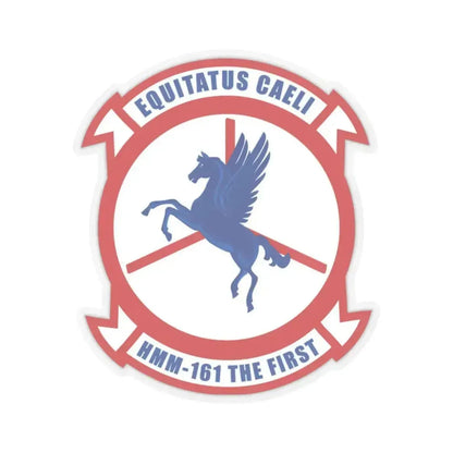 Marine Medium Tiltrotor Squadron 161 VMM 161 (USMC) STICKER Vinyl Kiss-Cut Decal 2 Inch Transparent - The Sticker Space