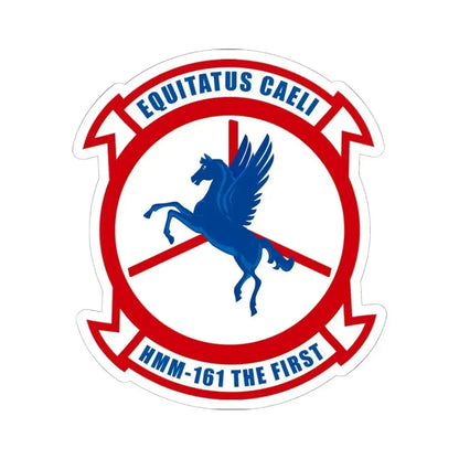 Marine Medium Tiltrotor Squadron 161 VMM 161 (USMC) STICKER Vinyl Kiss-Cut Decal 6 Inch White - The Sticker Space