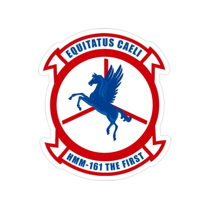 Marine Medium Tiltrotor Squadron 161 VMM 161 (USMC) Transparent STICKER Die-Cut Vinyl Decal 2 Inch - The Sticker Space