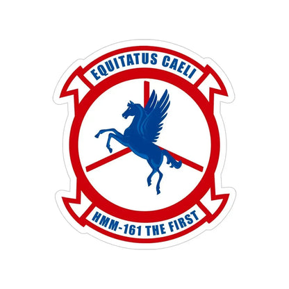 Marine Medium Tiltrotor Squadron 161 VMM 161 (USMC) Transparent STICKER Die-Cut Vinyl Decal 5 Inch - The Sticker Space