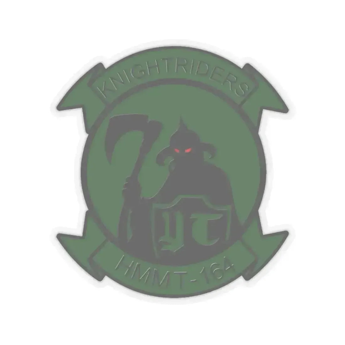 Marine Medium Tiltrotor Squadron 164 VMM 164 (USMC) STICKER Vinyl Kiss-Cut Decal 4 Inch Transparent - The Sticker Space