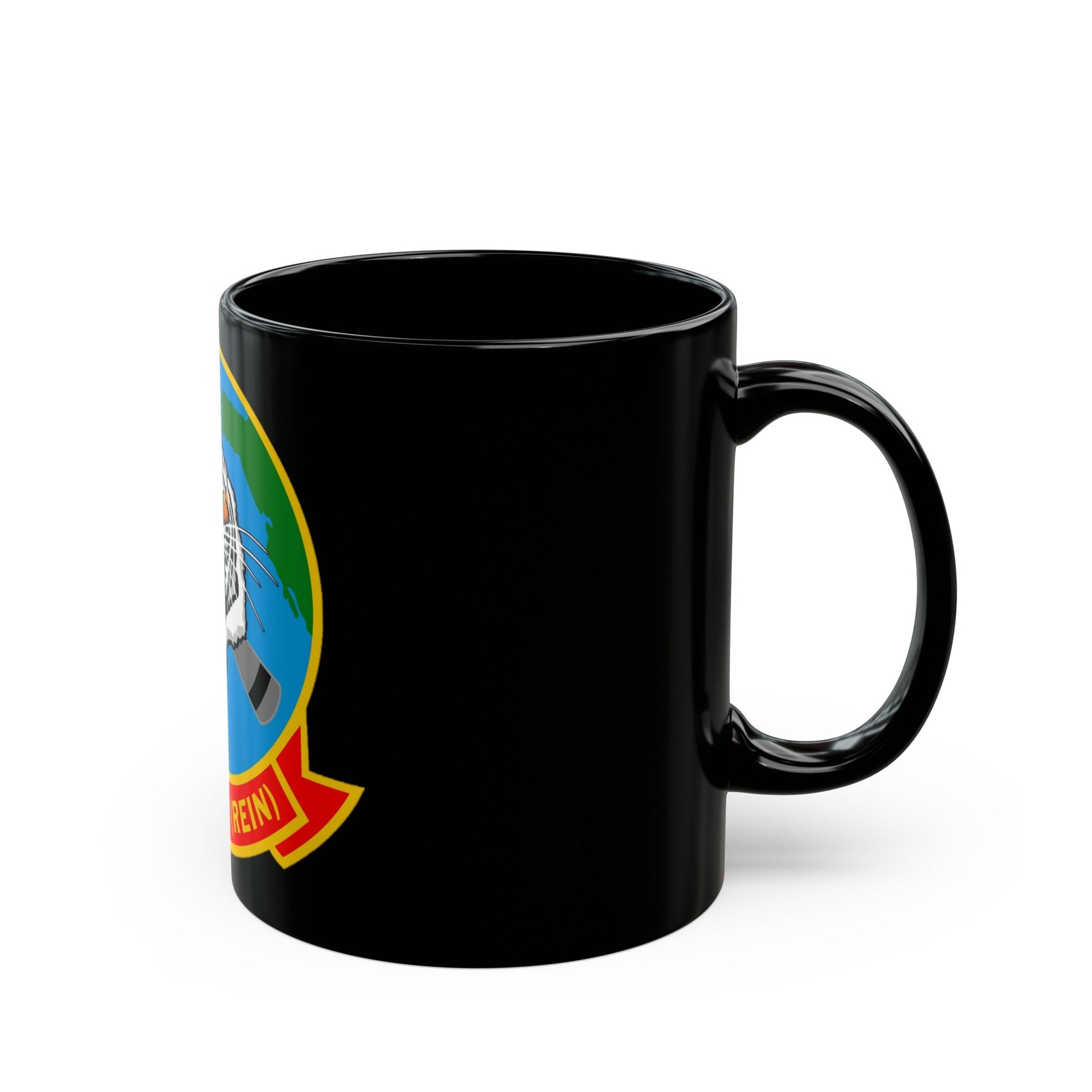 Marine Medium Tiltrotor Squadron 262 VMM 262 (USMC) Black Coffee Mug-The Sticker Space