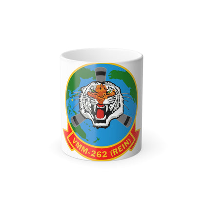 Marine Medium Tiltrotor Squadron 262 VMM 262 (USMC) Color Changing Mug 11oz-11oz-The Sticker Space