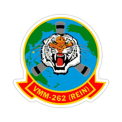 Marine Medium Tiltrotor Squadron 262 VMM 262 (USMC) STICKER Vinyl Die-Cut Decal 4 Inch - The Sticker Space