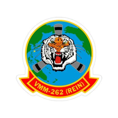 Marine Medium Tiltrotor Squadron 262 VMM 262 (USMC) Transparent STICKER Die-Cut Vinyl Decal - The Sticker Space