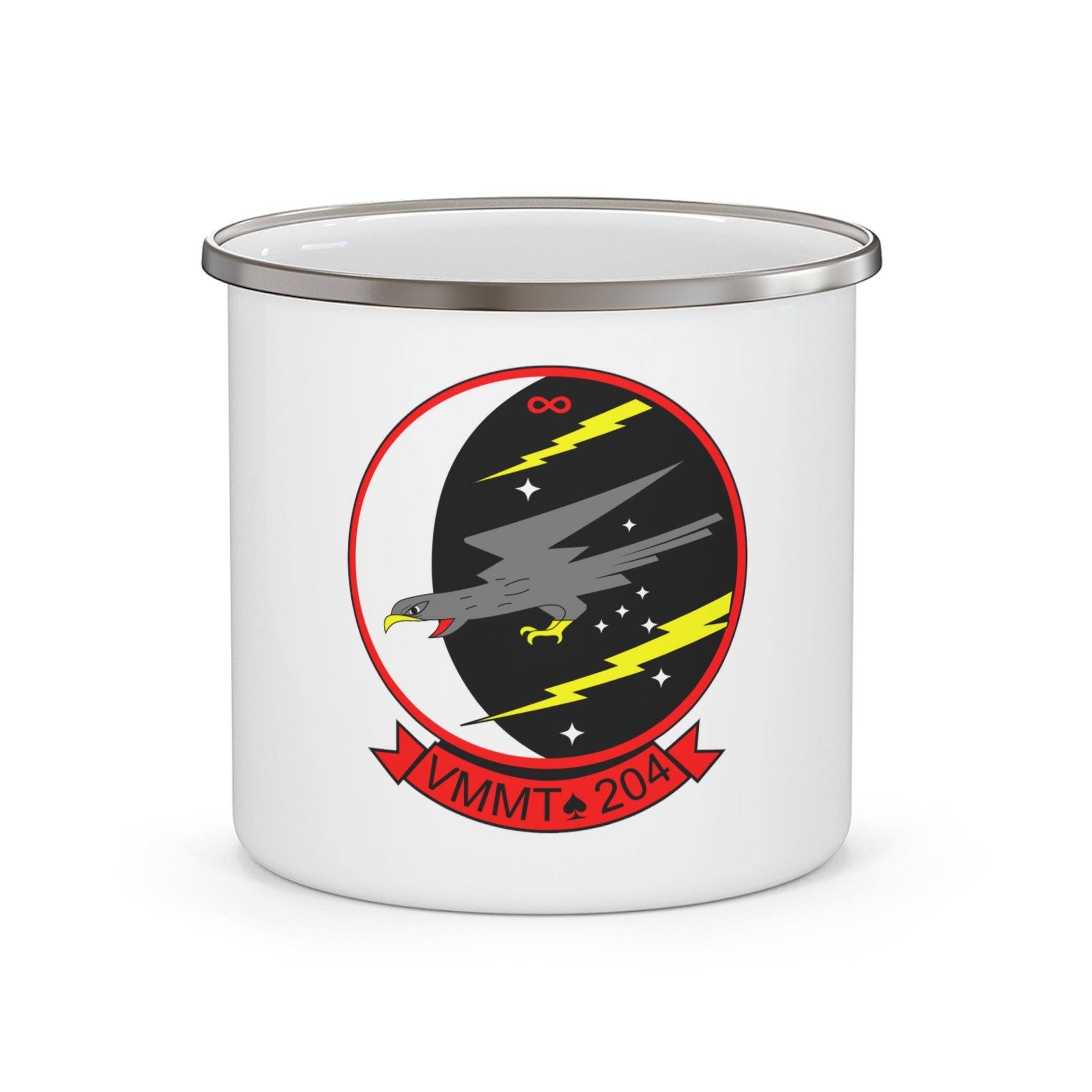 Marine Medium Tiltrotor Training Squadron 204 VMMT 204 (USMC) Enamel Mug-12oz-The Sticker Space