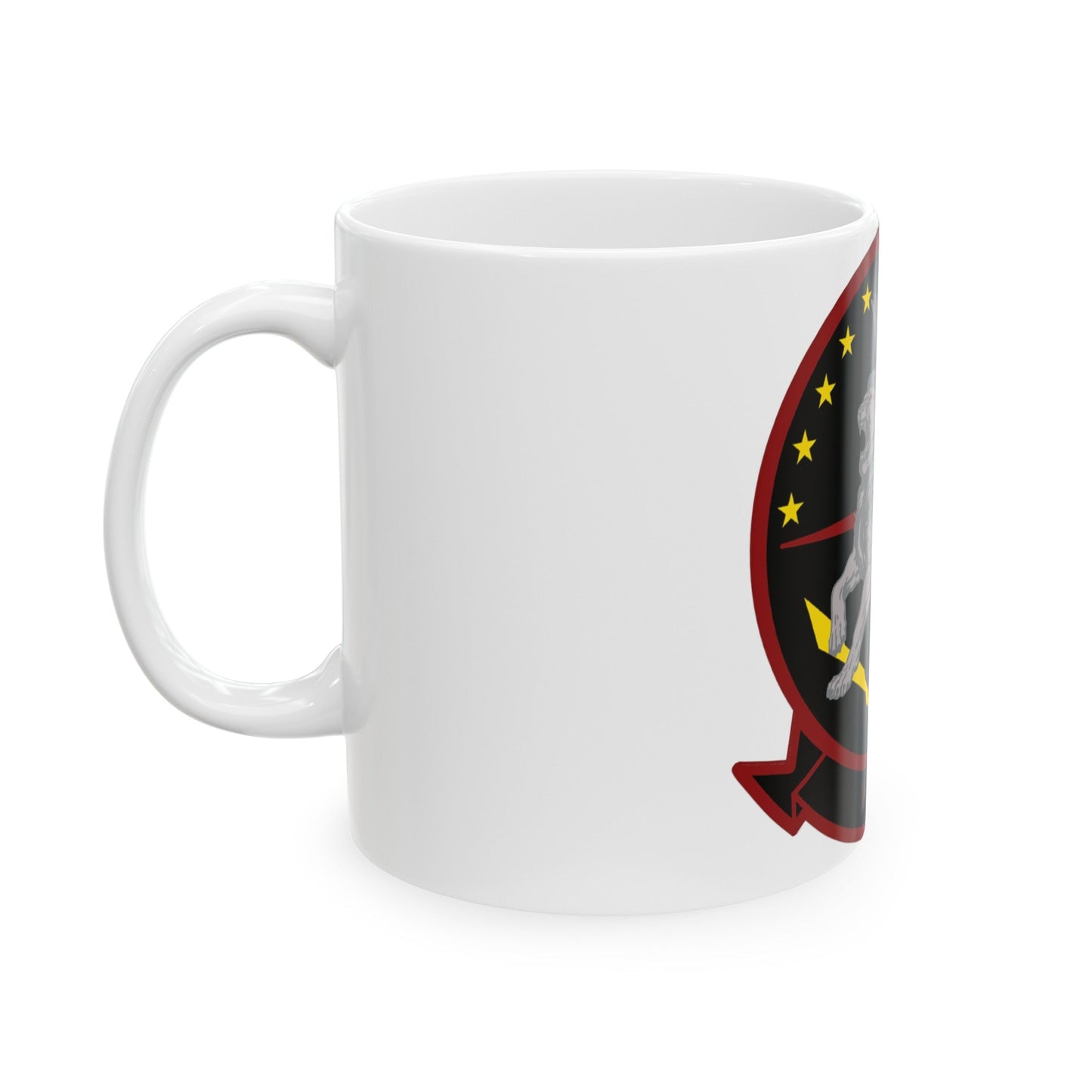 Marine Operational Test and Evaluation Squadron One VMX 1 (USMC) White Coffee Mug-The Sticker Space