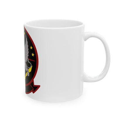 Marine Operational Test and Evaluation Squadron One VMX 1 (USMC) White Coffee Mug-The Sticker Space