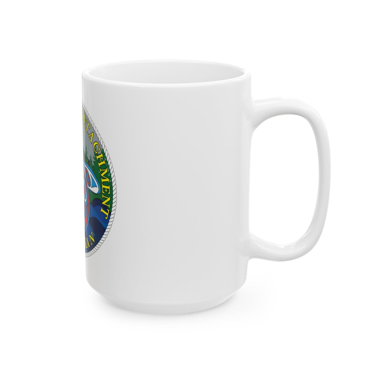 Marine Safety Detachment Ketchikan (U.S. Coast Guard) White Coffee Mug-The Sticker Space