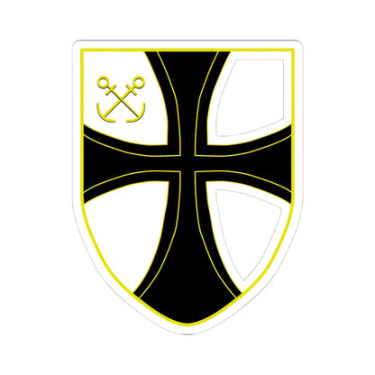 Marineamt (Germany) (Coat of Arms) STICKER Vinyl Kiss-Cut Decal 4 Inch White - The Sticker Space