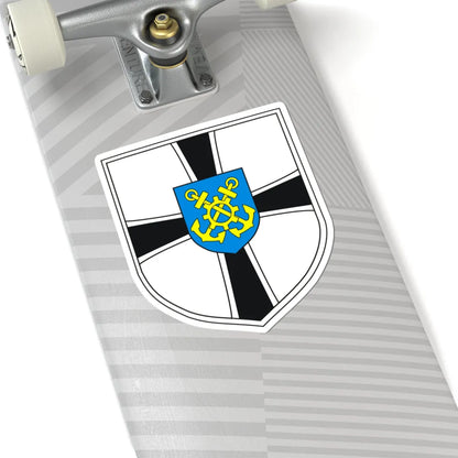 Marineamt-Wappen (Germany) (Coat of Arms) STICKER Vinyl Kiss-Cut Decal - The Sticker Space