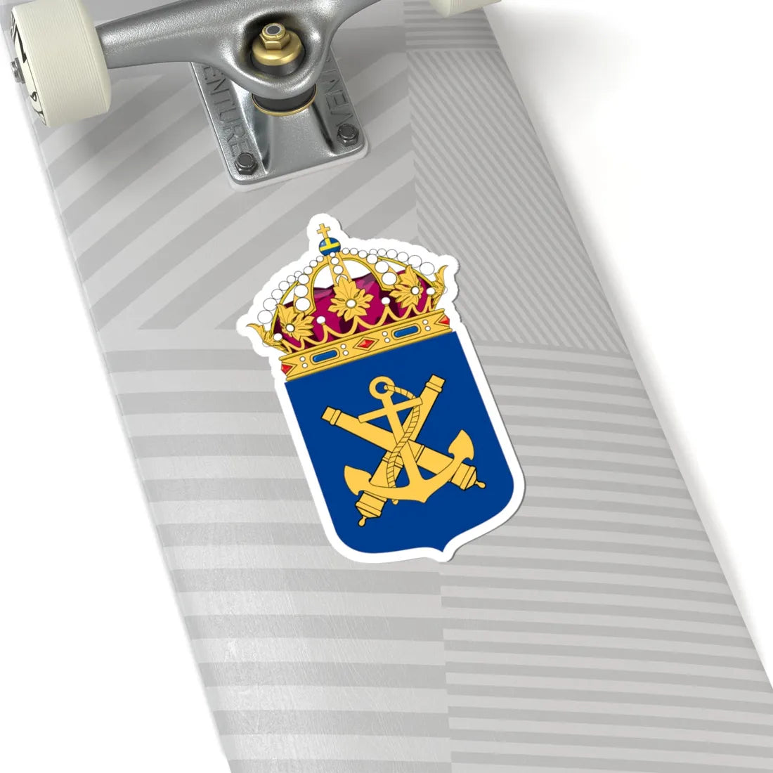 Marinen vapen bra (Sweden) (Coat of Arms) STICKER Vinyl Kiss-Cut Decal - The Sticker Space