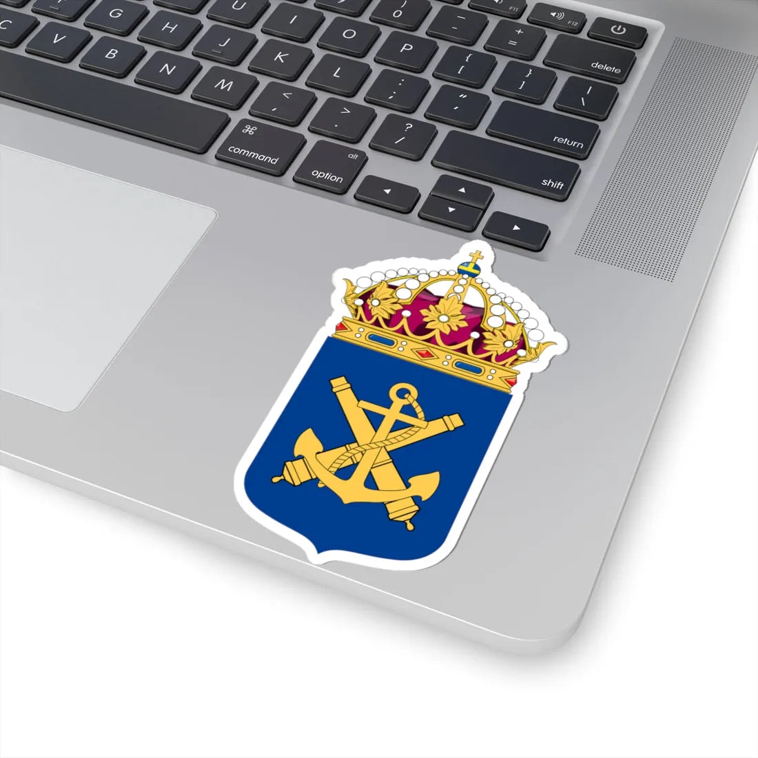 Marinen vapen bra (Sweden) (Coat of Arms) STICKER Vinyl Kiss-Cut Decal - The Sticker Space