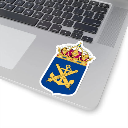 Marinen vapen bra (Sweden) (Coat of Arms) STICKER Vinyl Kiss-Cut Decal - The Sticker Space