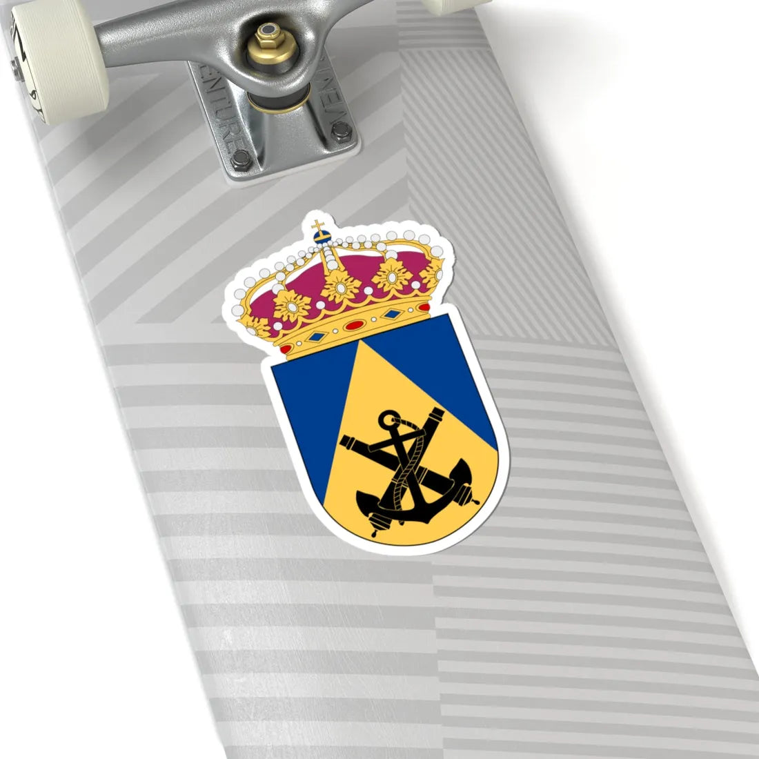 Marinens taktiska centrum vapen (Sweden) (Coat of Arms) STICKER Vinyl Kiss-Cut Decal - The Sticker Space