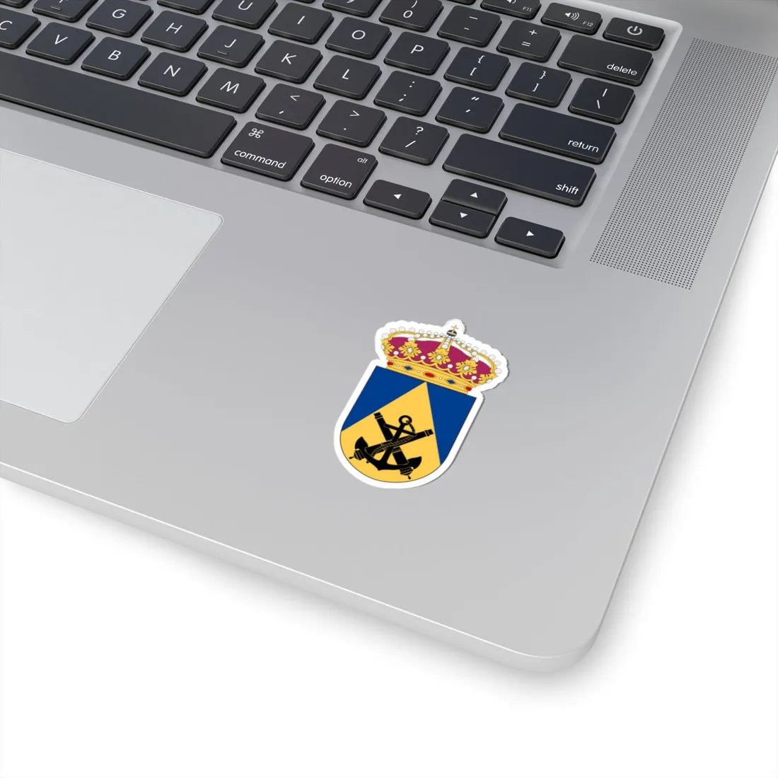 Marinens taktiska centrum vapen (Sweden) (Coat of Arms) STICKER Vinyl Kiss-Cut Decal - The Sticker Space