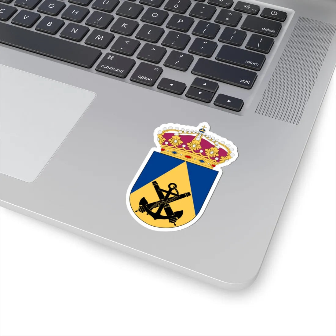 Marinens taktiska centrum vapen (Sweden) (Coat of Arms) STICKER Vinyl Kiss-Cut Decal - The Sticker Space