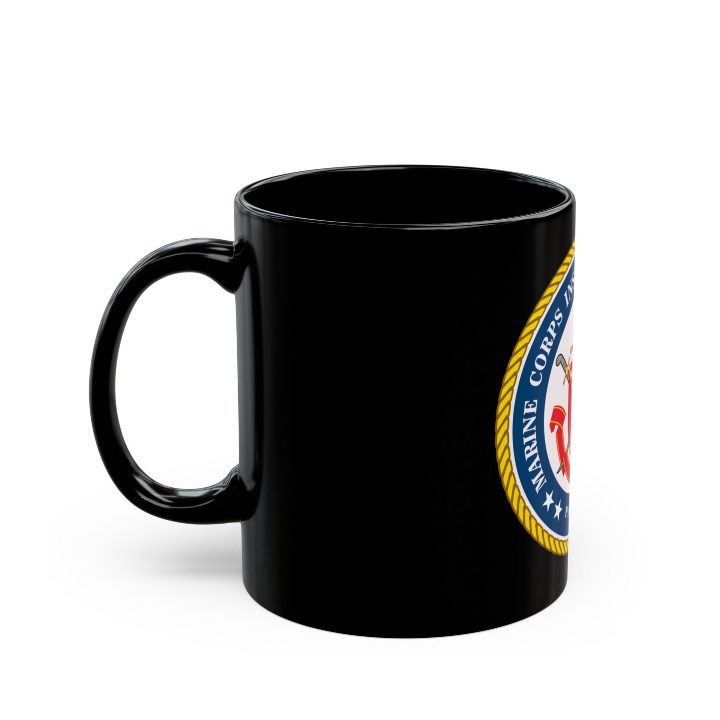 Marines Corps Installations Command Pacific (USMC) Black Coffee Mug-The Sticker Space