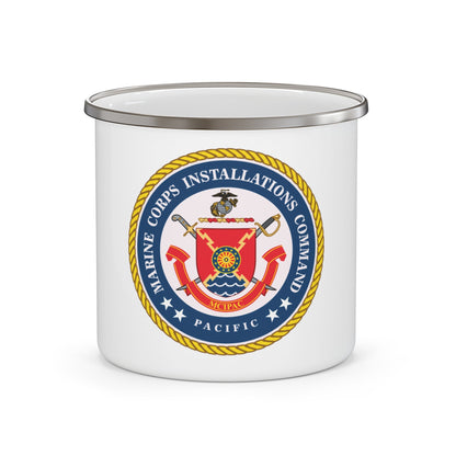 Marines Corps Installations Command Pacific (USMC) Enamel Mug-12oz-The Sticker Space