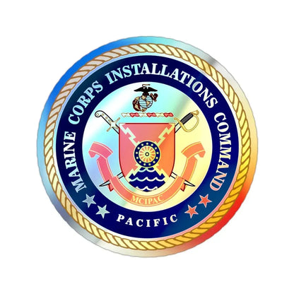 Marines Corps Installations Command Pacific (USMC) Holographic STICKER Die-Cut Vinyl Decal - The Sticker Space