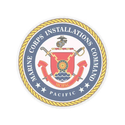 Marines Corps Installations Command Pacific (USMC) STICKER Vinyl Kiss-Cut Decal 2 Inch Transparent - The Sticker Space