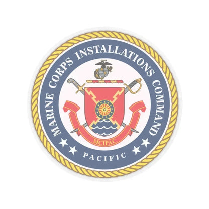 Marines Corps Installations Command Pacific (USMC) STICKER Vinyl Kiss-Cut Decal 4 Inch Transparent - The Sticker Space