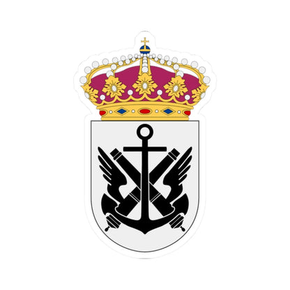 Marinflygledningen vapen (Sweden) (Coat of Arms) STICKER Vinyl Kiss-Cut Decal 2 Inch White - The Sticker Space