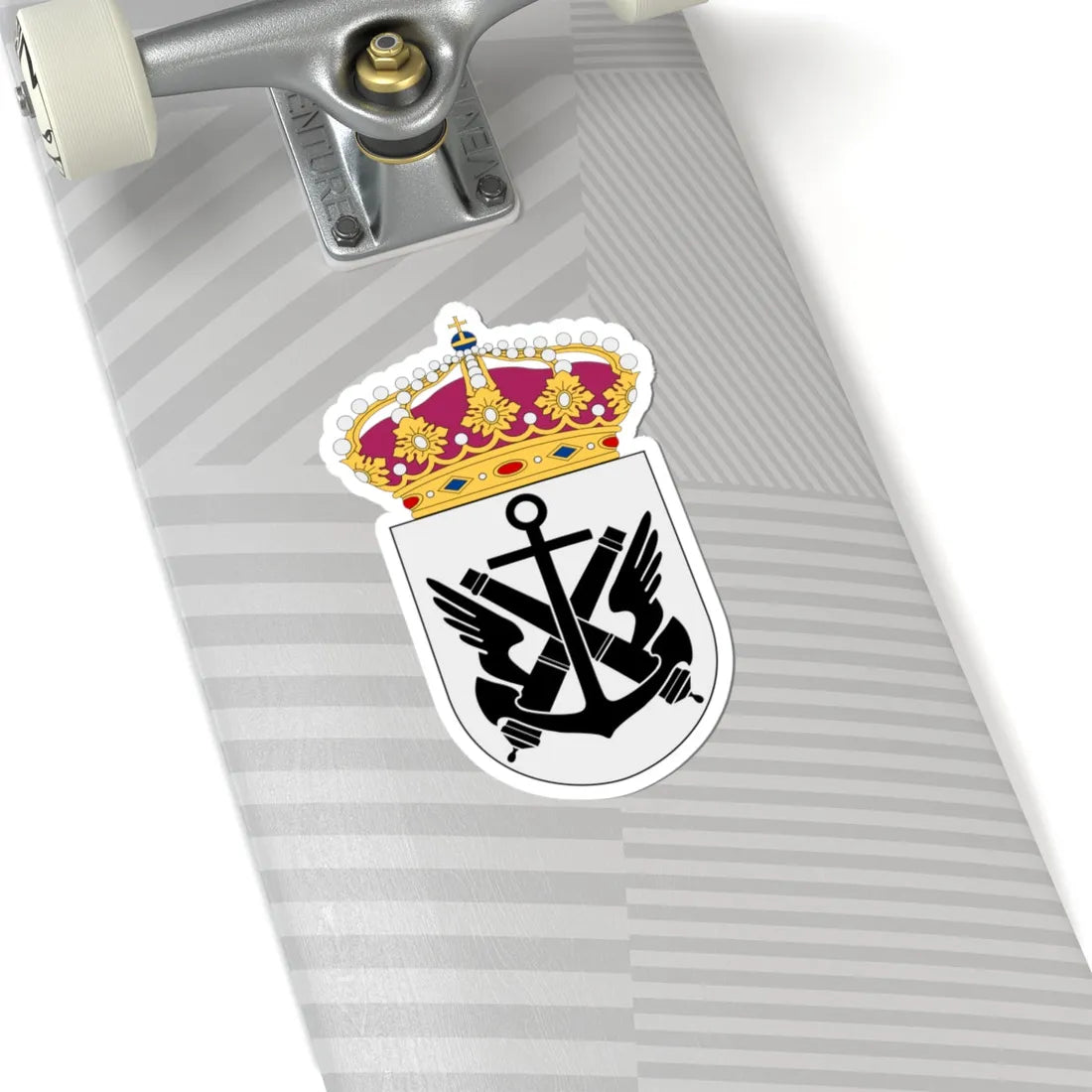 Marinflygledningen vapen (Sweden) (Coat of Arms) STICKER Vinyl Kiss-Cut Decal - The Sticker Space
