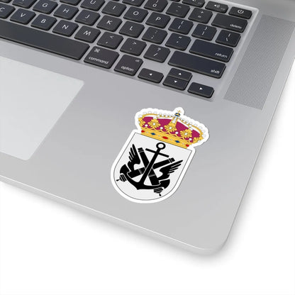 Marinflygledningen vapen (Sweden) (Coat of Arms) STICKER Vinyl Kiss-Cut Decal - The Sticker Space