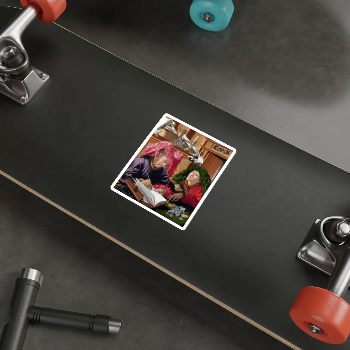 SKU:26889152191611910221 Sticker types:White Shape:Die-Cut Sizes:4" × 4"