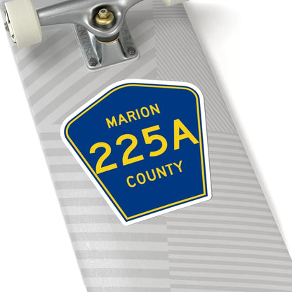Marion County 225A (Florida) (Road Sign) STICKER Vinyl Kiss-Cut Decal - The Sticker Space