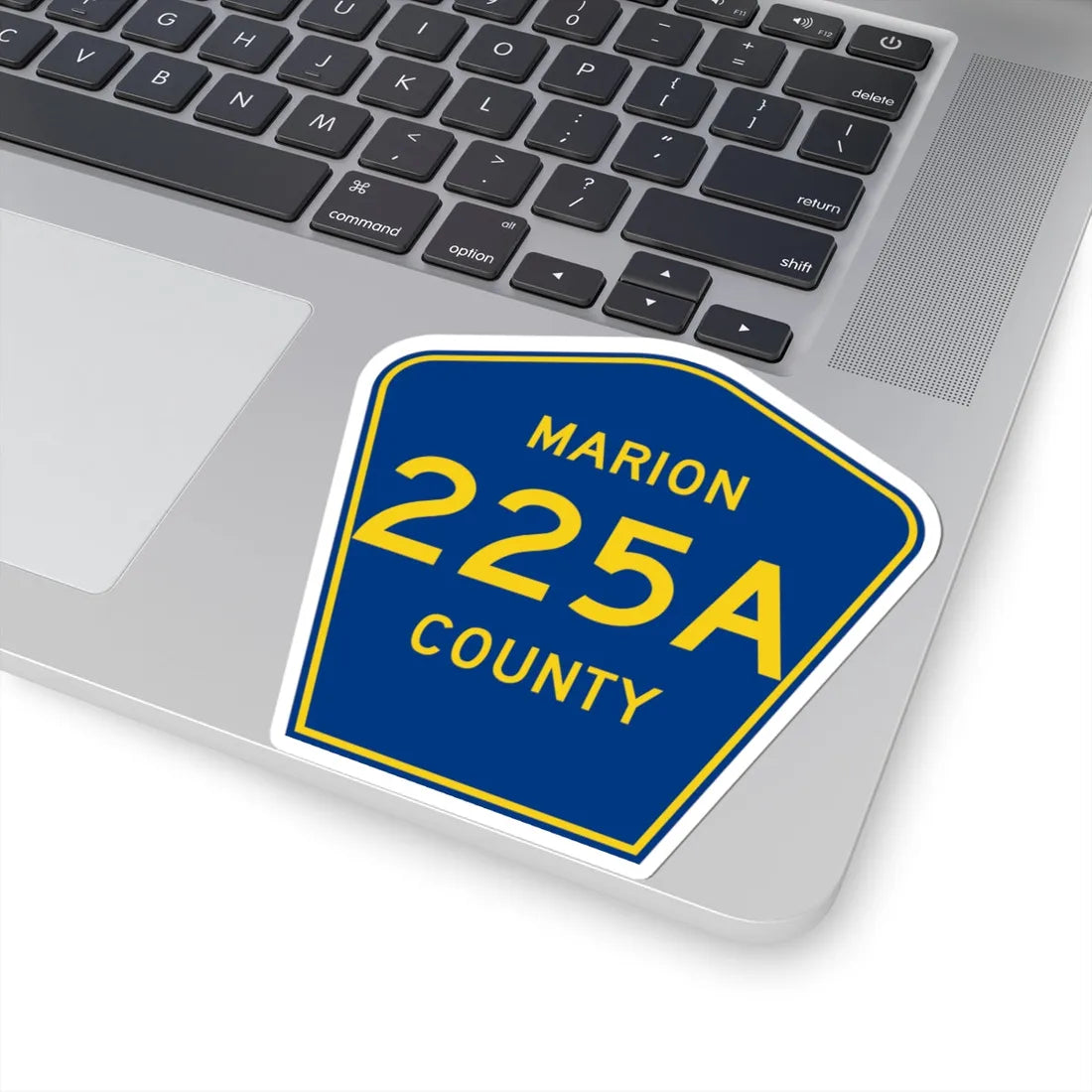 Marion County 225A (Florida) (Road Sign) STICKER Vinyl Kiss-Cut Decal - The Sticker Space