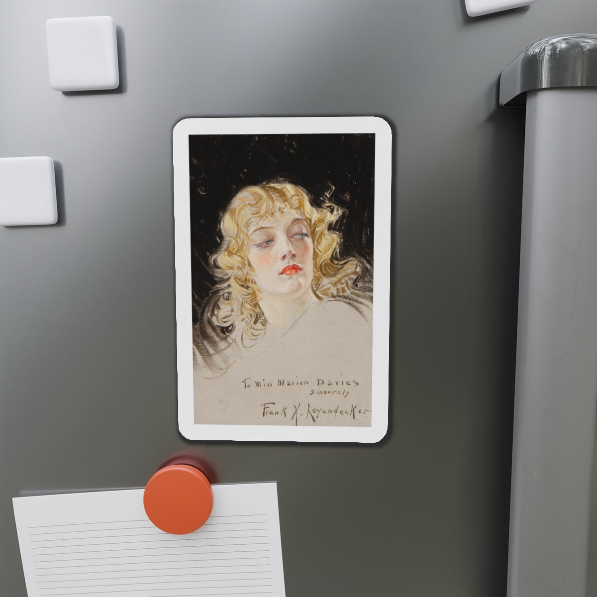 Marion Davies (Magazine Illustration) Refrigerator Magnet