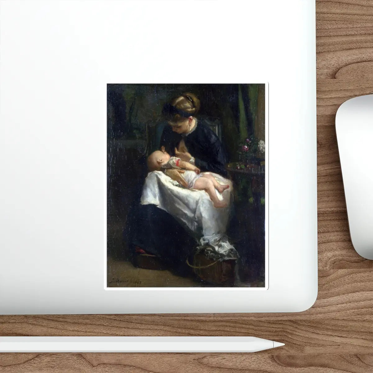 SKU:18576113925449843616 Sticker types:White Shape:Die-Cut Sizes:5" × 5"