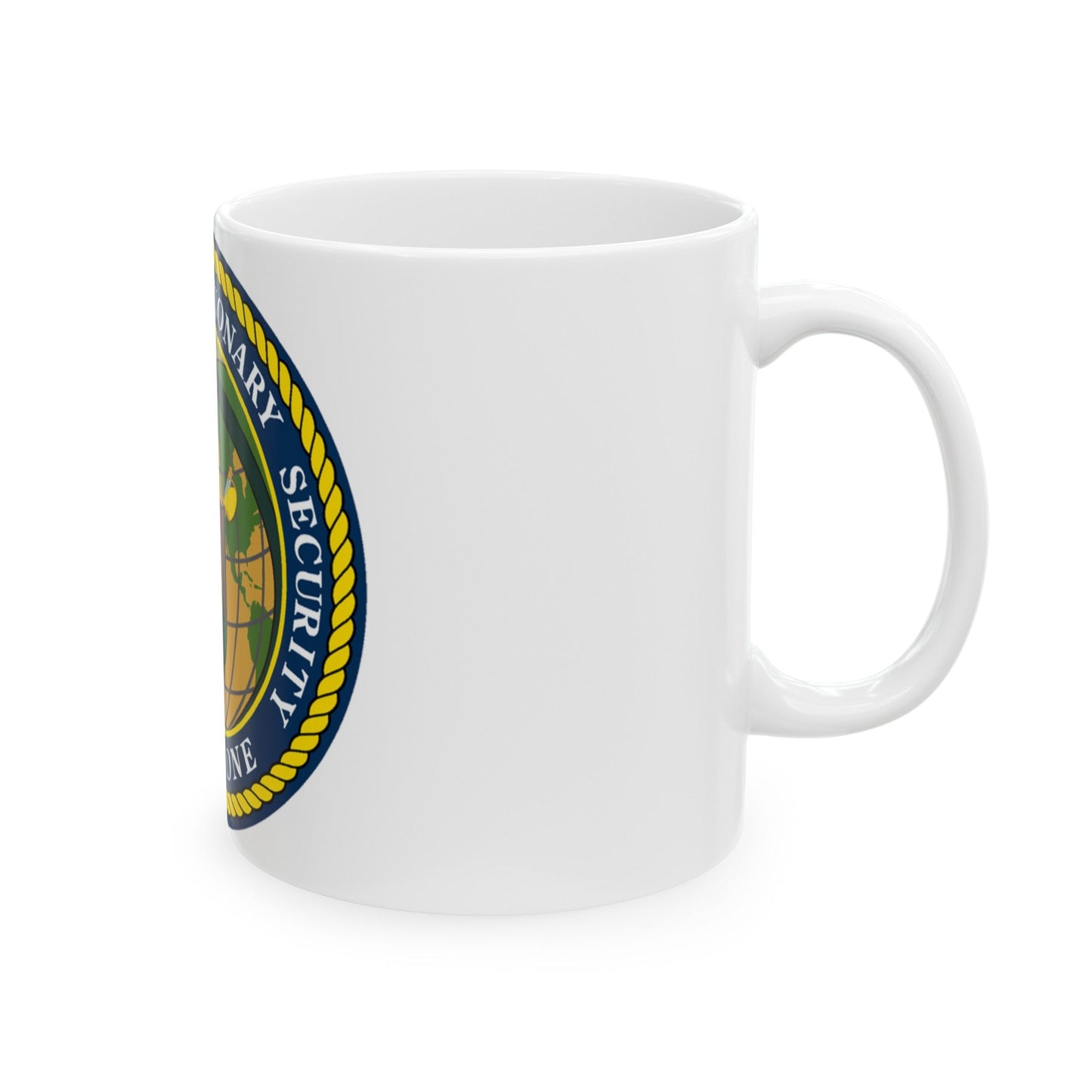 Maritime Expeditionary Grp 1 (U.S. Navy) White Coffee Mug-The Sticker Space