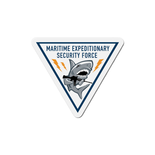 Maritime Expeditionary Security Force (U.S. Navy) Die-Cut Magnet-3" x 3"-The Sticker Space