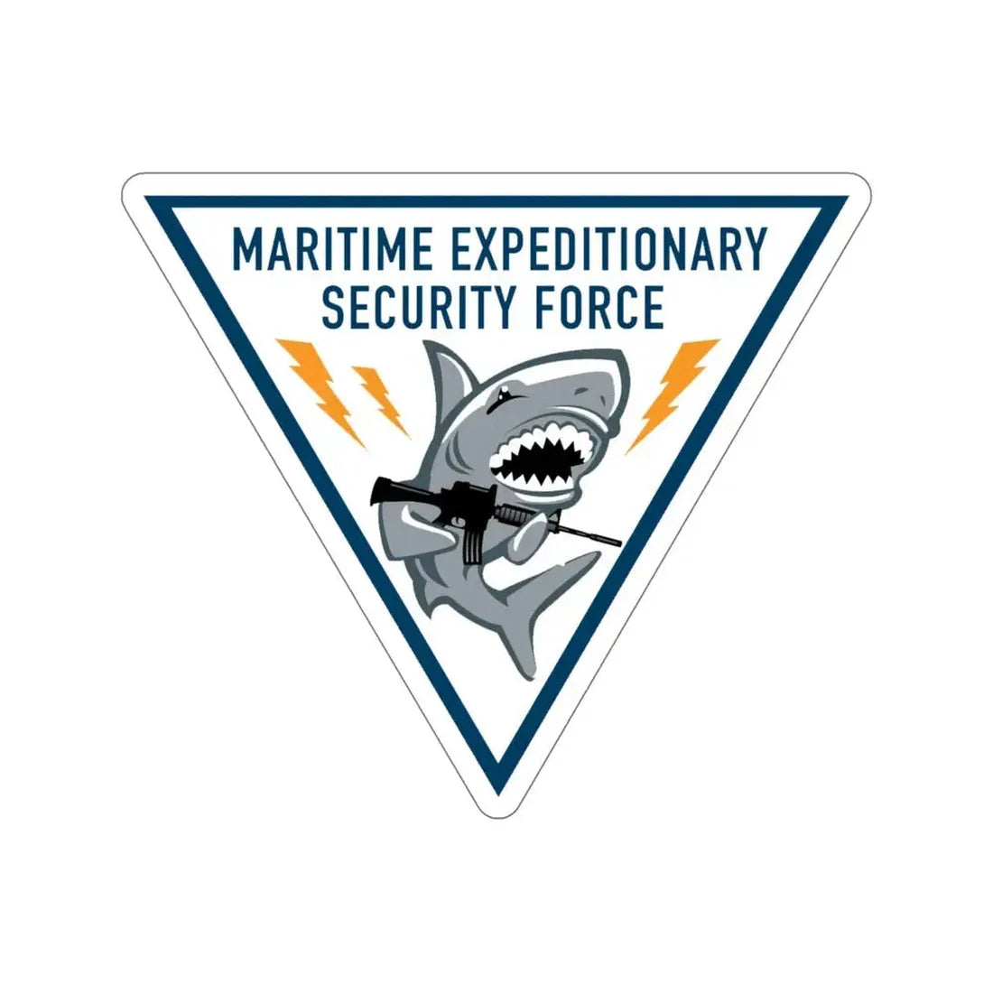 Maritime Expeditionary Security Force (U.S. Navy) STICKER Vinyl Die-Cut Decal 6 Inch - The Sticker Space