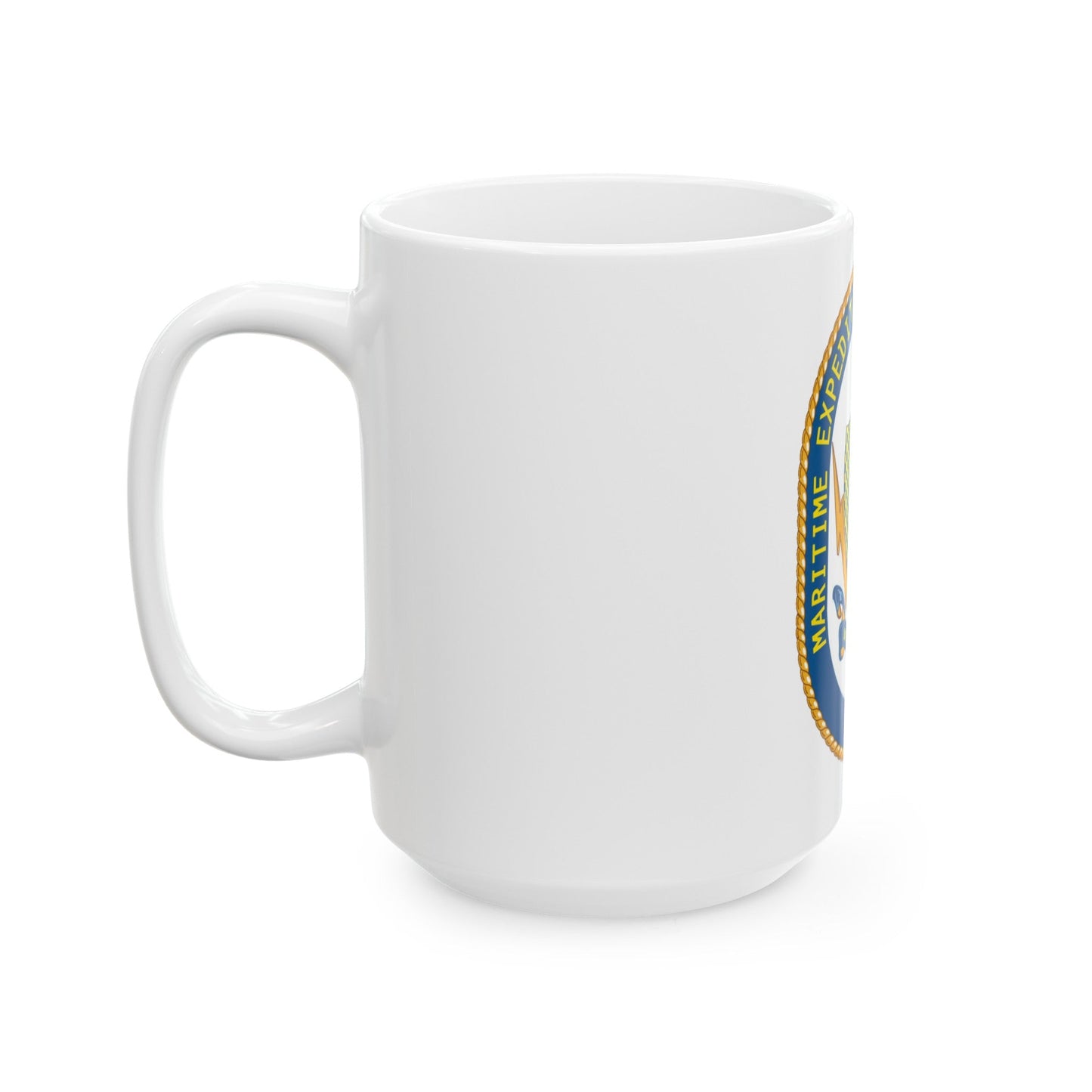 Maritime Expeditionary Security Group One (U.S. Navy) White Coffee Mug-The Sticker Space