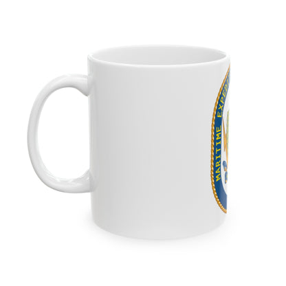 Maritime Expeditionary Security Group One (U.S. Navy) White Coffee Mug-The Sticker Space