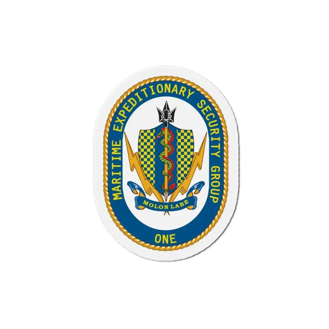 Maritime Expeditionary Security Group One (U.S. Navy) Refrigerator Magnet - The Sticker Space